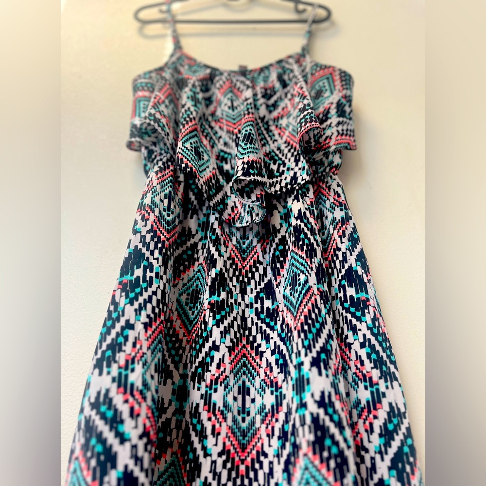 Geometric pattern dress M